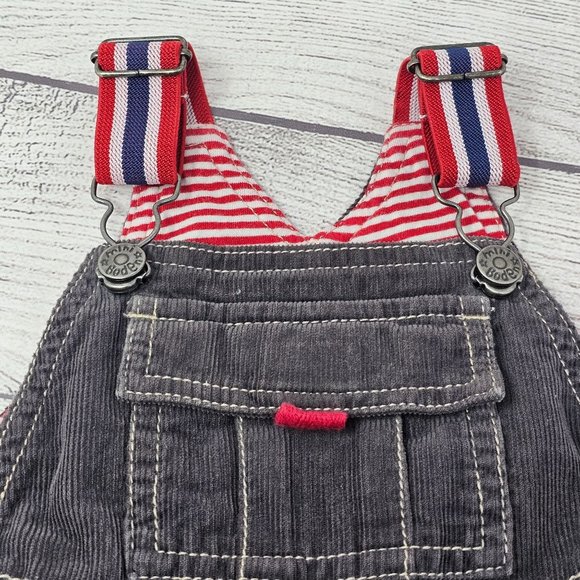 Baby‎ Boden / Mini Boden Corduroy Overalls 3-6mo - Picture 5 of 9